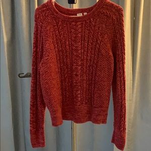 Ladies pull over sweater